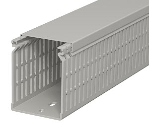 LK4/N kábelcsatorna perforált műanyag 60x80mm kőszürke 2m/db 12db/doboz