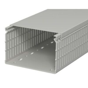 LK4/N kábelcsatorna perforált műanyag 120x80mm kőszürke 2m/db 4db/doboz
