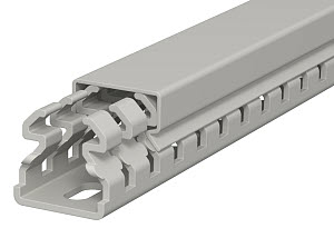 LKV kábelcsatorna perforált műanyag 25x25mm 2m/db 16db/doboz