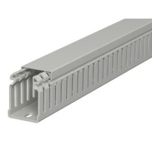 LKV kábelcsatorna perforált műanyag 37,5x50mm 2m/db 24db/doboz halogénmentes