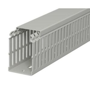 LKVN kábelcsatorna perforált műanyag 50x75mm 2m/db 12db/doboz halogénmentes, DAHL