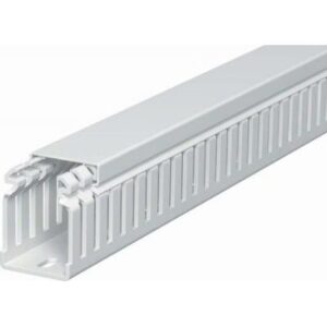 LKVH kábelcsatorna perforált műanyag 50x37,5mm halogénmentes 2m/db