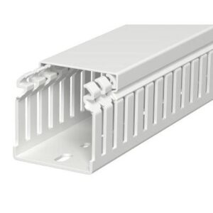 LKVH kábelcsatorna perforált műanyag 50x50mm 2m/db 18db/doboz halogénmentes