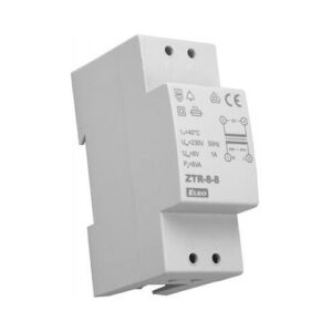 Csengő trafó 8V AC 8VA 2mod. TS35