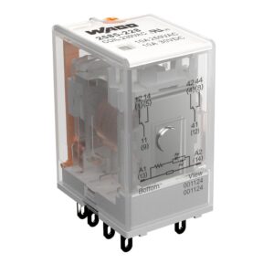 RELÉ 230V AC 2 VÁLTÓÉRINTKEZŐ 6A 2585-228