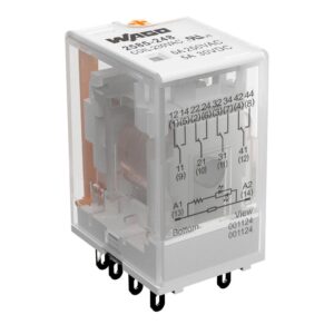 RELÉ 230V AC 4 VÁLTÓÉRINTKEZŐ 5A 2585-248