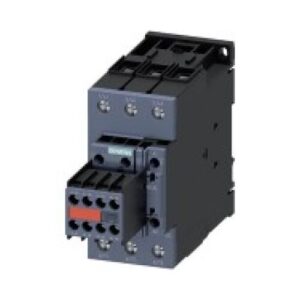 SIEMENS 3RT2016-2DB44 4KW 24VDC 3P mágneskapcsoló +2Z/2NY segéd