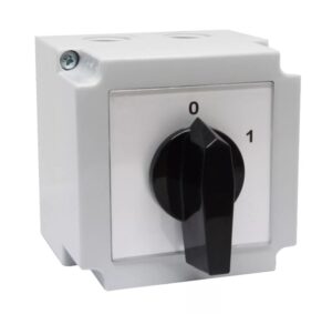APATOR KÉZIKAPCS. 25A 4P TOK. 0-1 0-1 (6044)