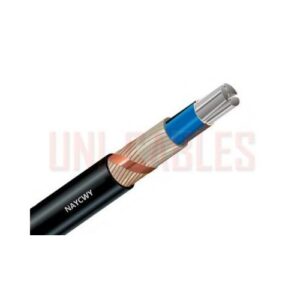 NAYCWY 4x 70/35 SM 0,6/1 kV FEKETE ALUMÍNIUM ERŐÁTVITELI KÁBEL
