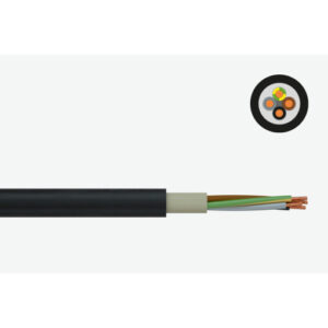 N2XH-J 3x 4 0,6/1kV FEKETE HALOGÉNMENTES VEZETÉK