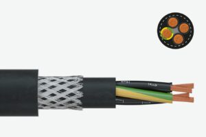 YSLYCY-JZ 12x 1,5 ÁRNYÉKOLT FEKETE 0,6/ 1kV