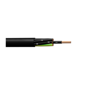 YSLY-JZ 5x 0,75 0,6/ 1kV FEKETE