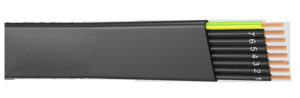 H07VVH6-F 4x16 LAPOS DARUKÁBEL FEKETE, 450/750V