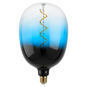 LED fényforrás E27 T180 4W 2000K 85lm kék@