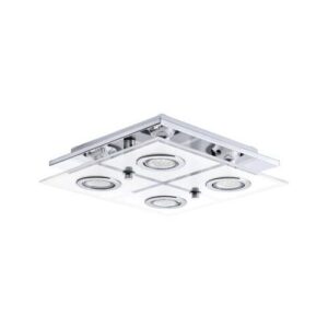 Mennyezeti ss LED-eslámpa 4*x2,5W szögletes h:13549 cabo GU10
