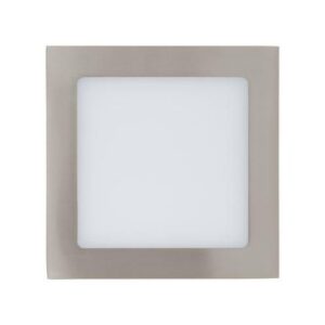FUEVA 1LED-es beépíthető 10,9W@ 17x17cm mattnikkel 4000K