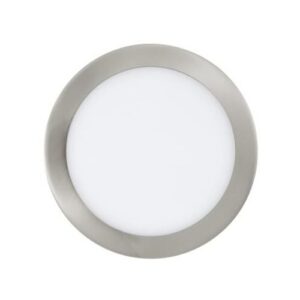 FUEVA 1LED-es beépíthető 16,47W@ mattnikkel 22,5cm 3000K kerek