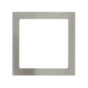 FUEVA 1LED-es beépíthető 16,47W@ mattnikkel 22,5cm 3000K szögletes