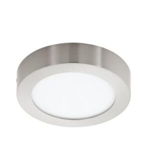 FUEVA 1 LED-es mennyezeti 12W 17cm@ 17cm mattnikkel 4000K