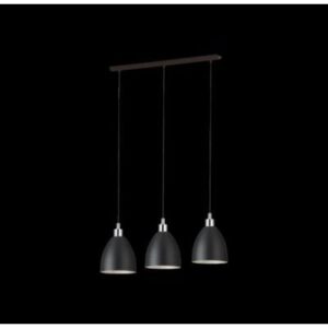 MAREPERLA függeszték E27 3x60W fekete@