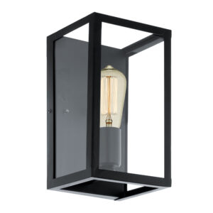CHARTERHOUSE Fali E27 1x60W fekete