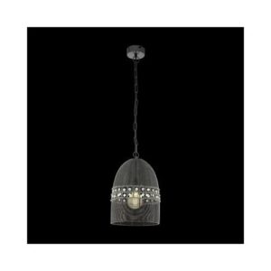 MARRACAS függeszték E27 1x60W 26cm fekete@