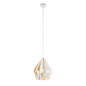 CARLTON 1 függeszték E27 1x60W fehér