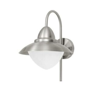 EGLO kültéri fali le 1×60W E27 inox gl867 h375mm D275mm A325mm