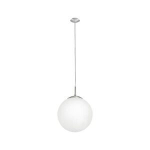 EGLO függeszték 1×100W E27 mattnikkel h:13973 GL-913 D250mm h1100mm rondo