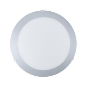 Fali/mennyezeti ezüst szélű@ E27 1x60W mars 1 b:_gl2048
