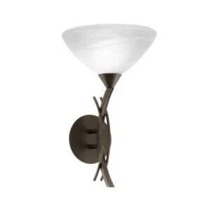 Falikar 1×60W E27 barna/alabástrom VINOVO GL2646
