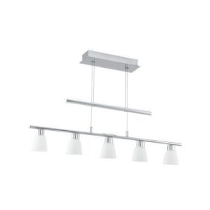 Függeszték 5×2,38W LED 600lm króm@