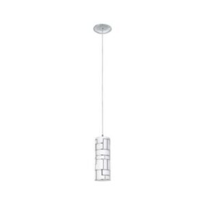 BAYMAN függeszték E27 1x60W fehér/króm@ GL2806