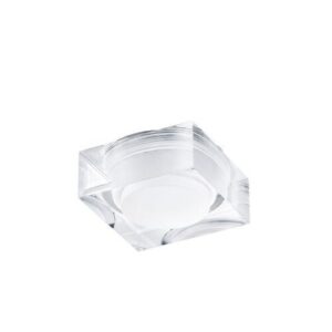 Süllyesztett beépíthető lámpa 1×3W GU10 LED üveg@ megszűnt üveg kocka tortoli et141