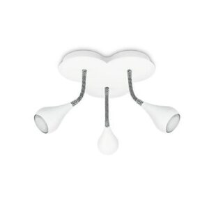 Mennyezeti spot 3×5W LED GU10 fehér.@
