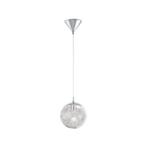 Függeszték 1×60W E27 gömb króm LUBERIO GL2947