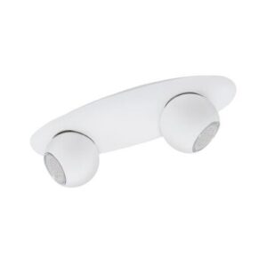NORBELLO 3 fali spot 2×5W LED GU10