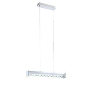 FILANA függeszték 12W LED króm/kistály@
