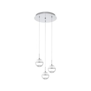 MONTEFIO 1 LED-es függeszték 3x5W króm GL3178