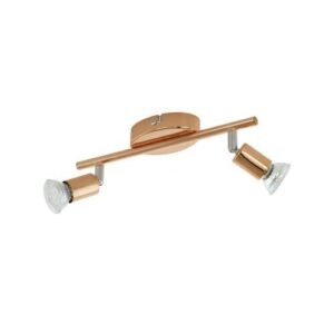 BUZZ-COPPER LED-es fali/mennyezeti 2×3W@ LED GU10 2×200lm