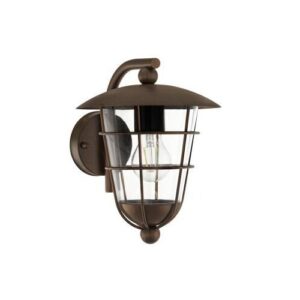 PULFERO Kültéri fali le E27 60W barna IP44