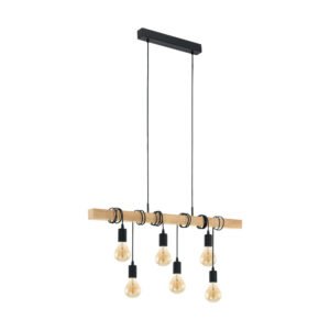 TOWNSHEND függeszték E27 6x60W