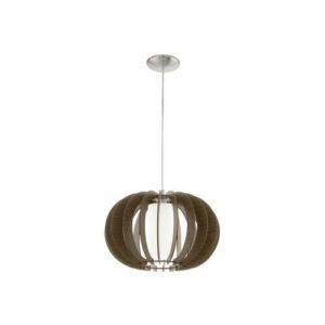 Függeszték E27 1x60W 40cm sötétbarna STELLATO3