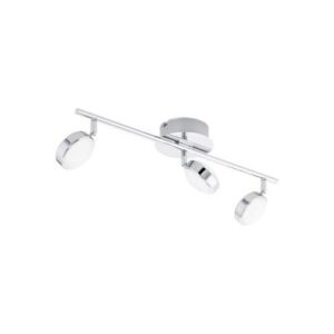LED-es fali/mennyezeti 3x5,4W króm/szatén SALTO