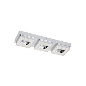 LED-es fali/mennyezeti 3x4W króm FRADELO