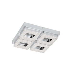 LED-es mennyezeti 4x4W króm FRADELO