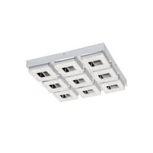 LED-es mennyezeti 9x4W króm FRADELO