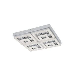 FRADELO LED-es mennyezeti 48W króm 3000K 5000lm