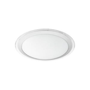 LED-es mennyezeti 24W 43,5cm@ fehér/ezüst COMPETA1