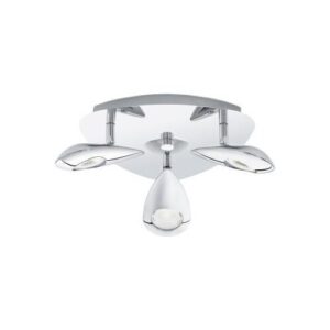 LED-es mennyezeti 3x3,3W króm@